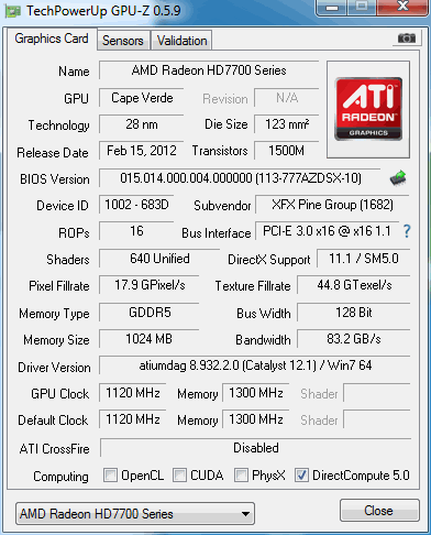 xfx 7770 dd black