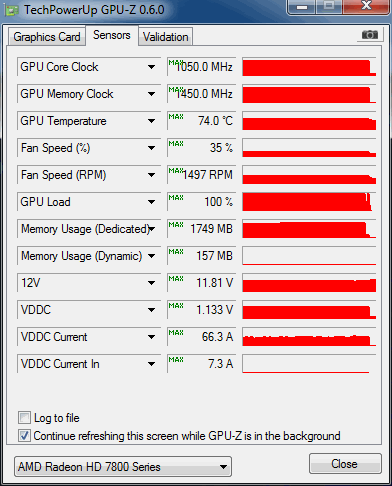 gpu na 1050mhz memory 1450