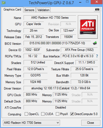 hd 77570 xfx dd