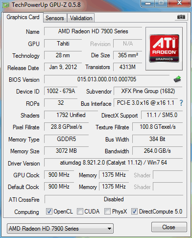 7950 xfx b.ed.  gpuz