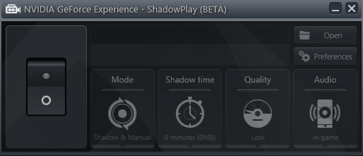 shadowplay off