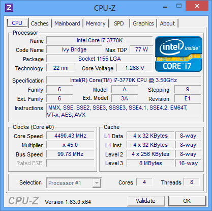 cpuz cpu