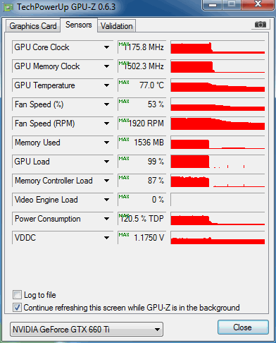 gpuz load evga