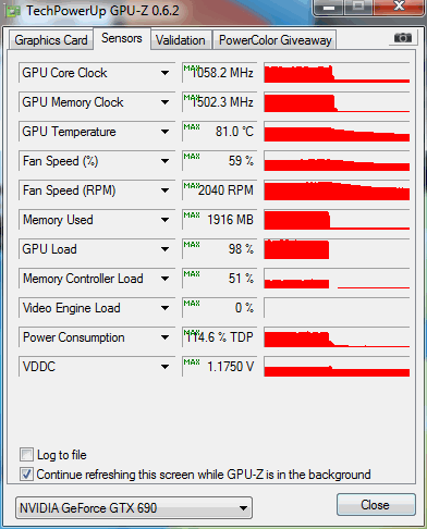 gpuz temp load