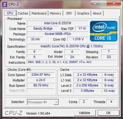 asus ux31e cpu-z