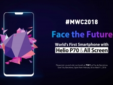 Ulefone Helio P70 phone at MWC