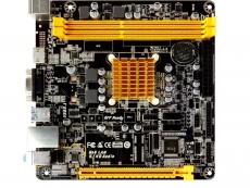 Biostar shows off A68N-2100E SoC motherboard