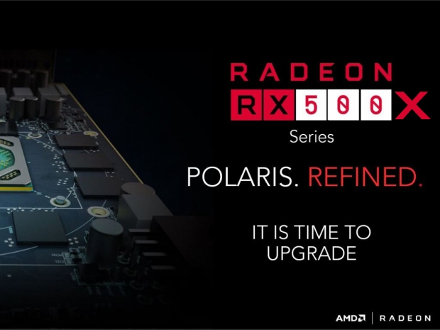 AMD lists Radeon RX 500X series for OEMs