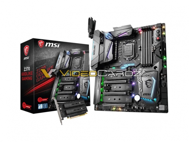 MSI&#039;s flagship Z370 Godlike motherboard pixellized