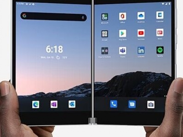 Microsoft reveals dual-screen Surface Duo device