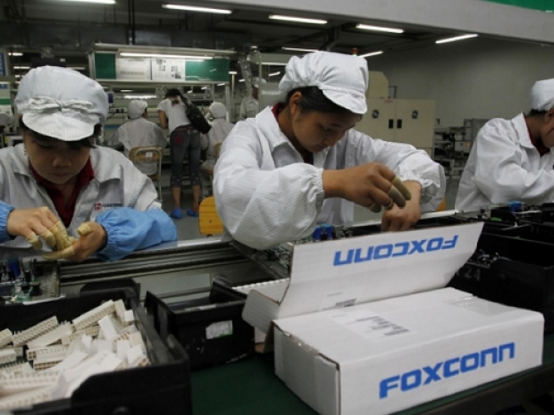 Foxconn profit below forecast