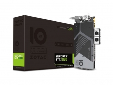 Zotac shows off a custom liquid-cooled GTX 1080