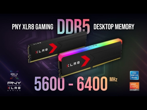 PNY unveils XLR8 DDR5 memory with support for Intel XMP 3.0 and AMD EXPO