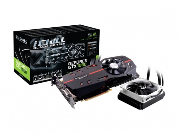 Inno3D slaps hybrid cooler on Geforce GTX 1060