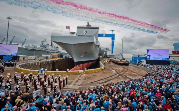 UK’s new warship runs Windows XP