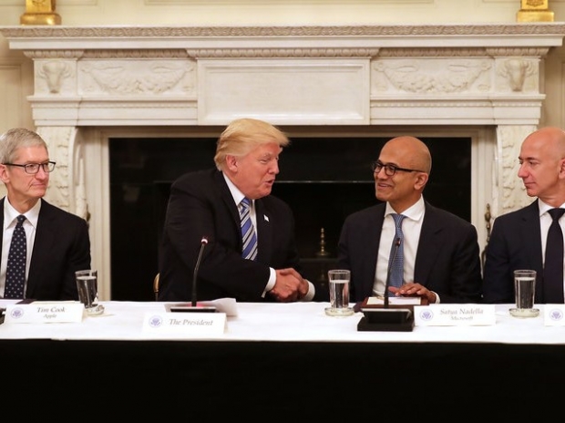 Trump meets big tech again