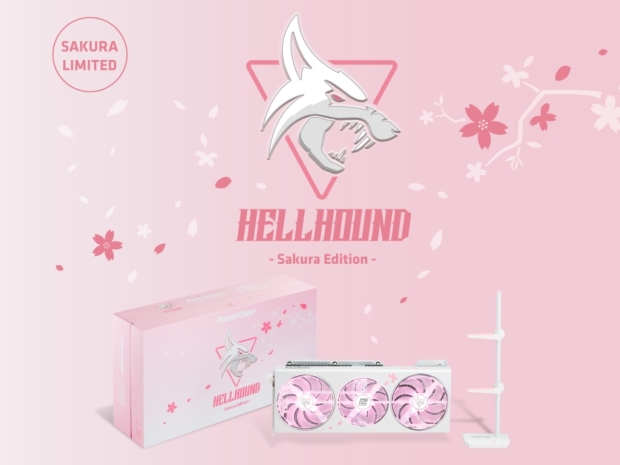 Powercolor releases new Hellhound Sakura Edition graphics cards