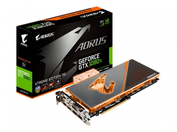 Gigabyte shows liquid cooled GTX 1080 Ti graphics card