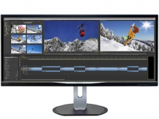 Philips BDM3470UP monitor sports 21:9 AH-IPS display