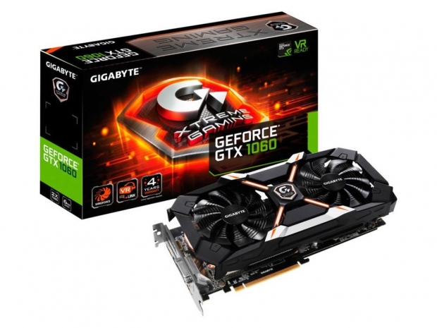 Gigabyte announces GTX 1060 Xtreme Gaming