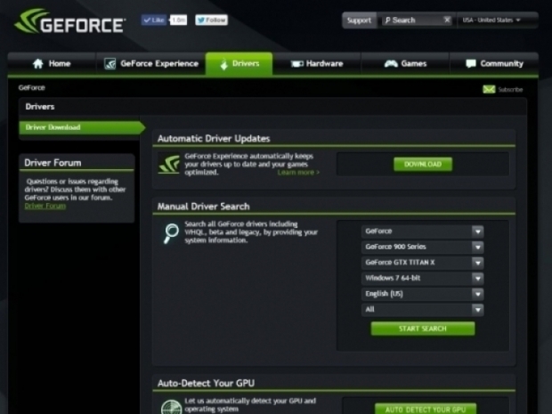 Nvidia releases new Geforce 362.00 WHQL drivers