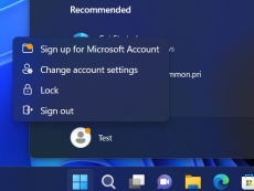 Microsoft puts adverts on the start menu