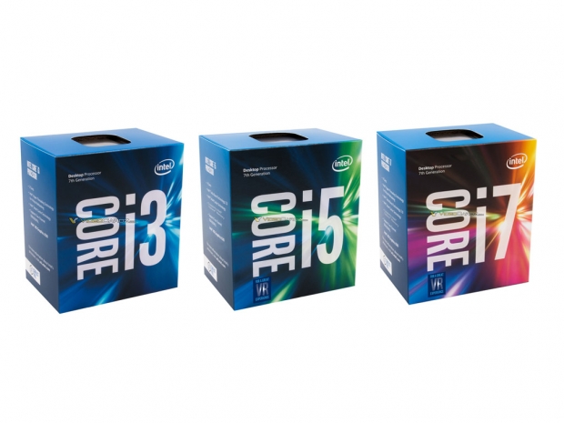 Retail Kaby Lake CPU boxes pictured