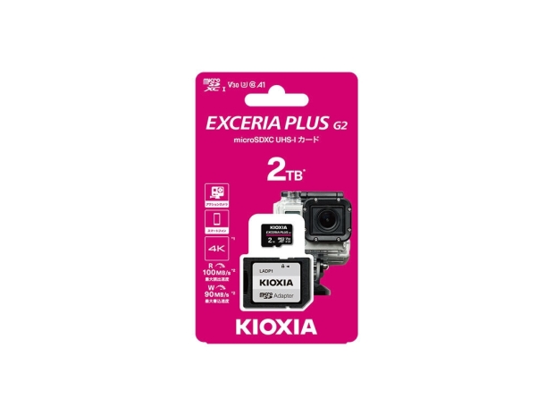 KIOXIA unveils 2TB microSDXC card