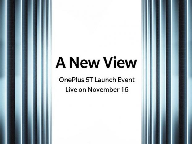 OnePlus to announce OnePlus 5T on November 16